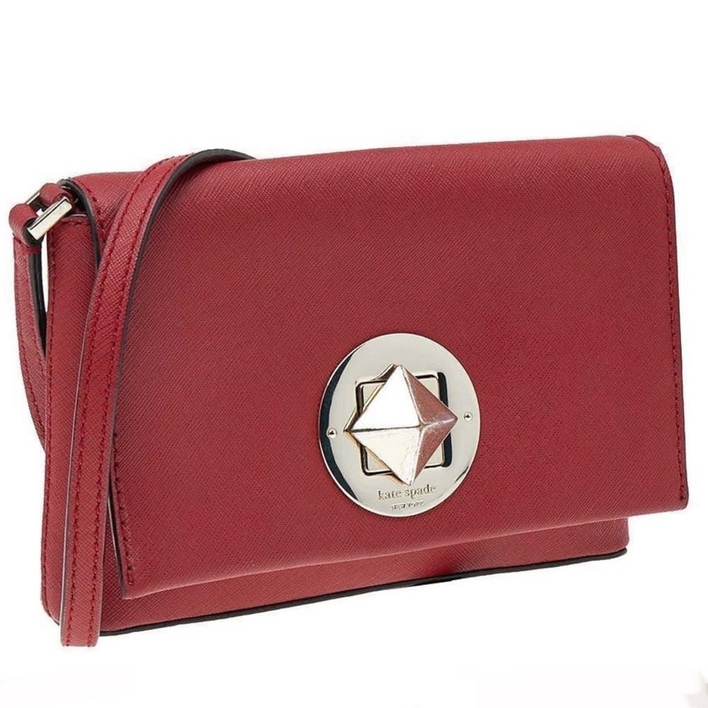 Kate Spade Red Newbury Lane Sally Crossbody Bag